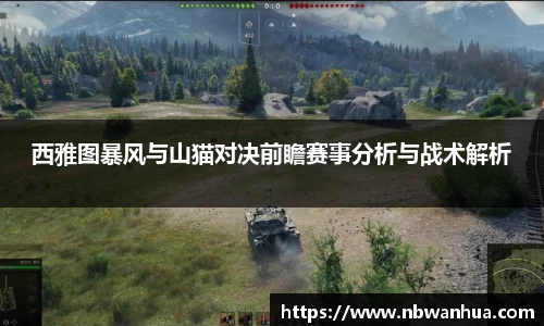 西雅图暴风与山猫对决前瞻赛事分析与战术解析